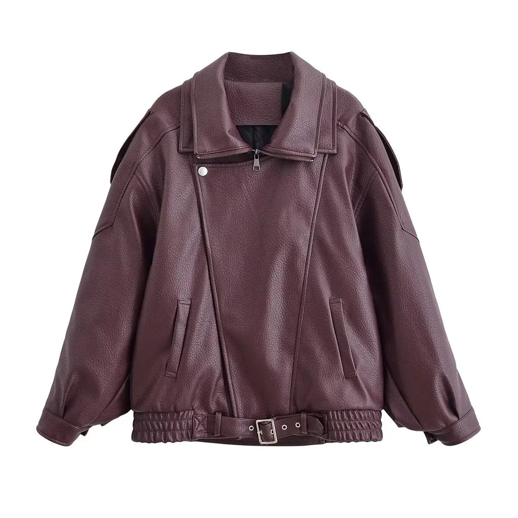 HH Autumn Faux Leather Jacket