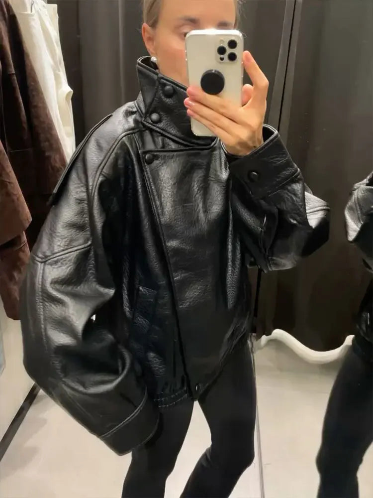 HH Autumn Faux Leather Jacket