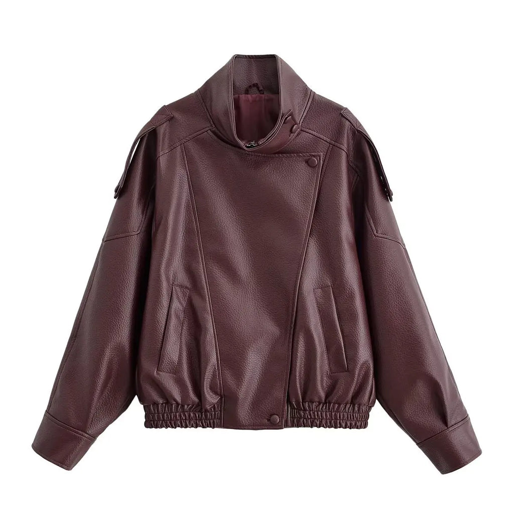 HH Autumn Faux Leather Jacket