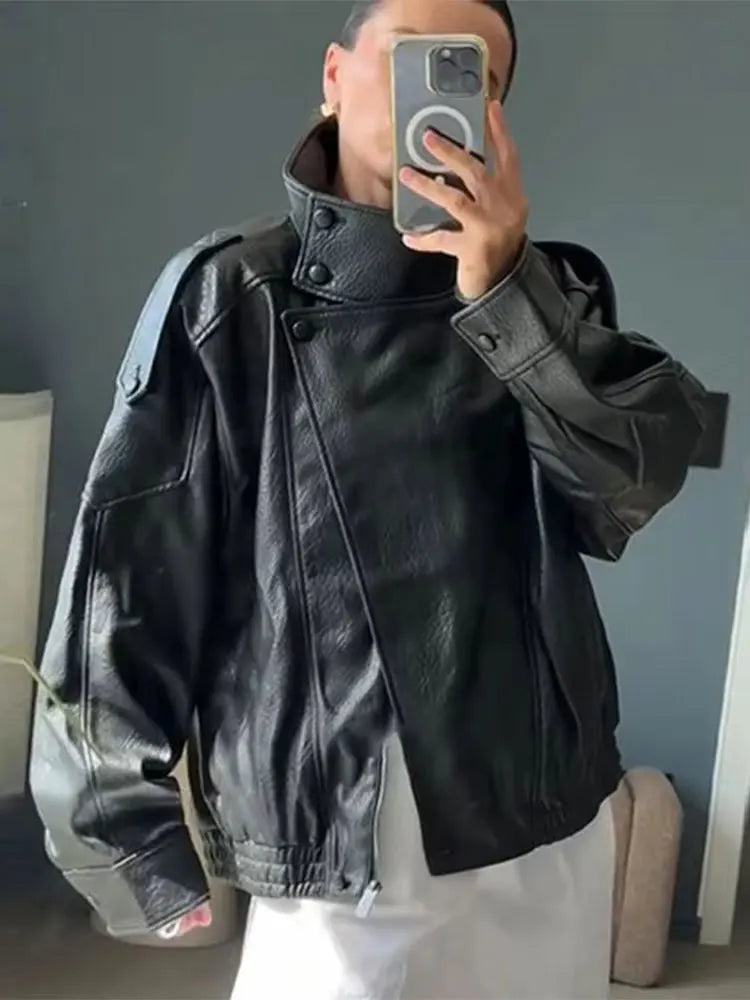 HH Autumn Faux Leather Jacket