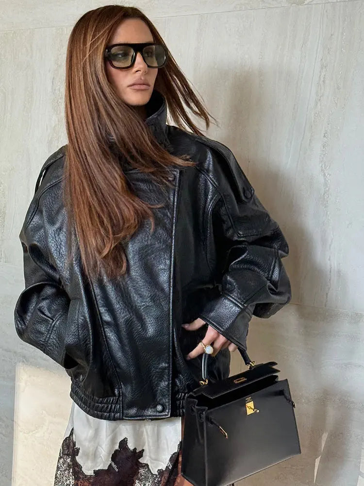 HH Autumn Faux Leather Jacket