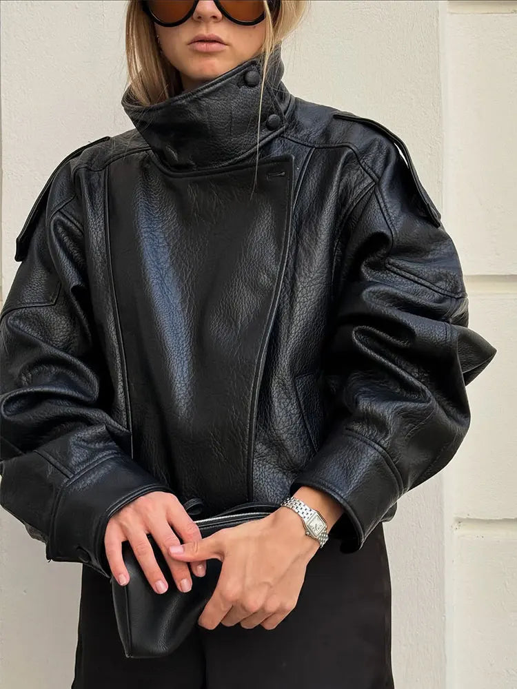HH Autumn Faux Leather Jacket