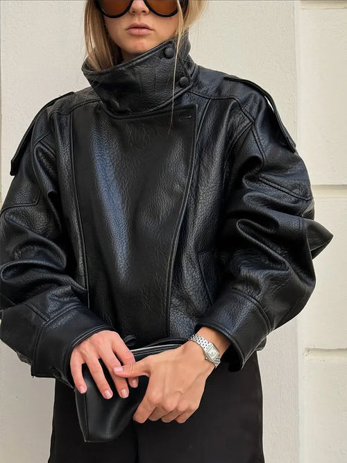 HH Autumn Faux Leather Jacket
