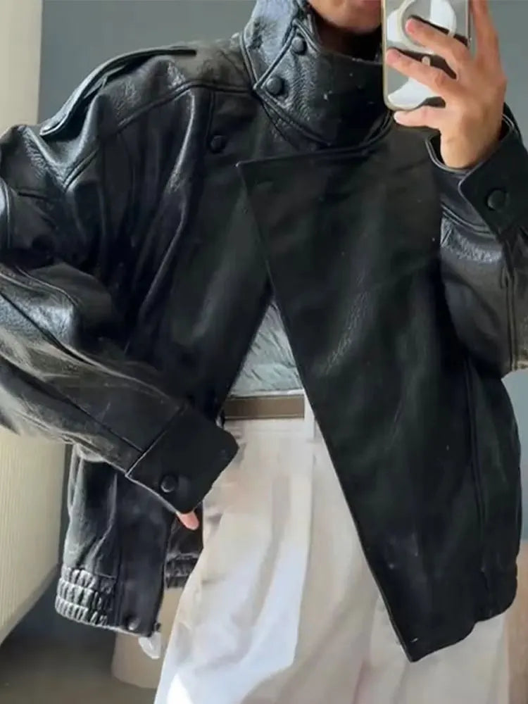 HH Autumn Faux Leather Jacket